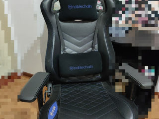 Gaming Chair Noble Epic NBL -PU- BLA-002 Black/Gray # торг!