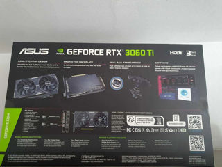 Placa Video Asus RTX 3060 Ti 8GB 256 bit noua sigilata foto 2