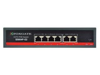 Poe Cctv Switch Foxgate S5804P-E2 foto 1