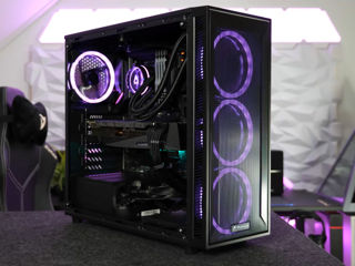 new / Корпуса SHARKOON ATX, сarcase PC, RGB Case, Black/White, Mesh / Deco foto 2