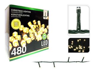 Luminite De Craciun "Fir" 480Led Extra Alb-Cald, 36M Fir Verde, In/Out