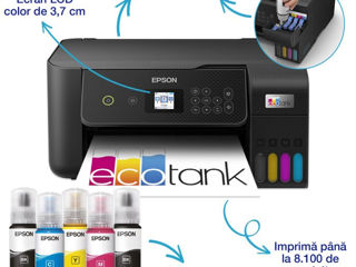 Multifunctional Inkjet color Epson L3260 EcoTank CISS, A4, Wireless, Negru  Sigilat foto 2