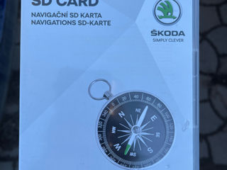 Navigation sd card Skoda foto 1