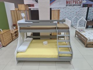 Хит 2022 года! Двухъярусная кровать "Stars" из натурального дерева! Идеальный вариант для семьи! фото 4