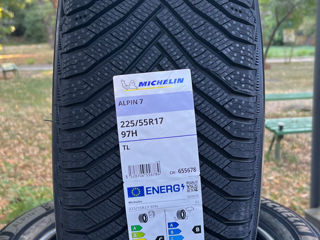 2 шины/ 2 anvelope 225/55 R17 Michelin Alpin 7/ Доставка, livrare toata Moldova 2024