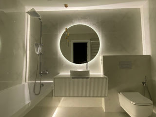 Oglinzi pentru baie cu iluminare