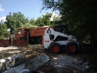 Servicii-bobcat-nivelări!Excavator!Camaz foto 2