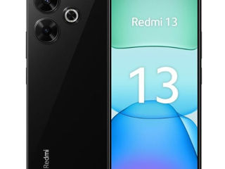 Vînd redmi 13 nou sigilat 128 GB 2 huse cadou cu tot cu strcla