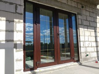 Двери пвх входные металлопаст Кишинёв / usi de interior, exterior, balcoаnе, geamuri pvc termopane foto 4