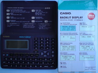 Записная книжка CasioSF3600ABU-w 64 kB. foto 1