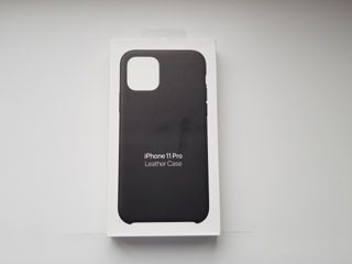 Apple Iphone 11 Pro Leather Case - Black