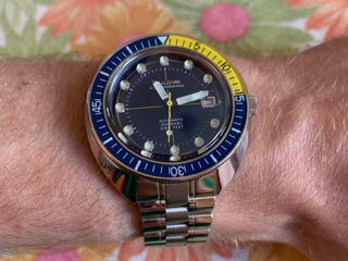 Bulova Oceangrapher Automatic Blue Dial Mens Watch foto 5