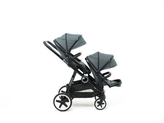 Продам детскую коляску Babyzz Dynasty  Grey для двойни или для погодок. foto 3