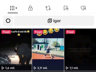 Se vinde cont de tiktok