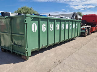 Servicii transport container , abroll de pina la 25m3 (deșeuri,gunoi constructii,мусор)