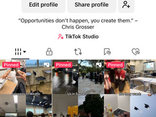 Conturi de TikTok noi  cu monetizare