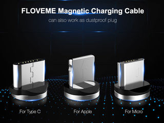 Магнитный кабель-зарядка Floveme foto 3