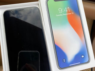 iPhone X, Silver, 64GB