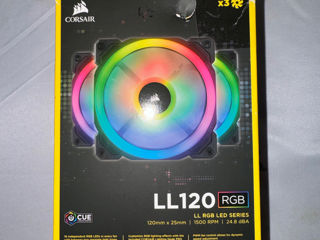 Ventilatoare Corsair LL120 RGB фото 1