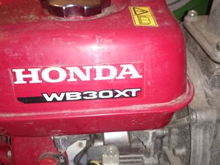 Мотопомпа Honda wb30xt, б/у. Рукав пожарный для полива foto 2