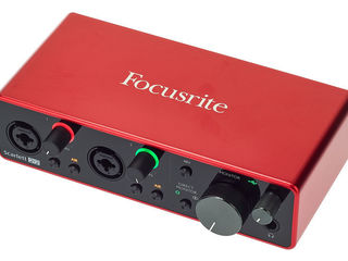 Focusrite Scarlett Solo, 2i2, iTrack, 4i4, Studio Pack, Saffire Pro foto 3