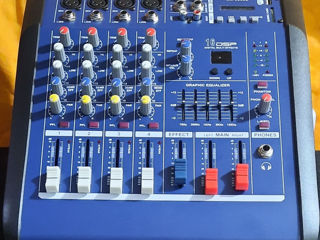 Mixer activ  cu amplificator 700 W foto 2