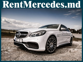 Аренда/arenda Mercedes AMG E63 alb/белый foto 17