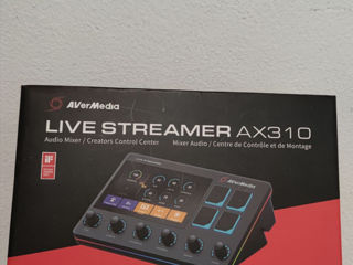 AverMedia Live Streamer AX310 - Creator Control Center, 6 Track Audio Mixer with IPS Touch Panel foto 3