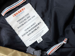 Burton Heritage Trench. Размер XL. Оригинал. В идеальном состоянии. foto 7