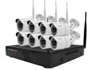 Камеры видеонаблюдения wifi, проводные, IP. комплекты из 4,8 штук. Camera supraveghere