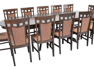 Стол в 3 сложения новый цена от 6990 лей. 6-12 персон. foto 19
