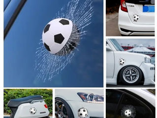3D-Sticker «мяч в окне»-оптическая иллюзия. hit! universal auto-moto-home-office