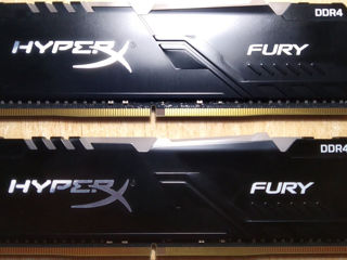 Kingston HyperX Fury RGB 32GB (2x16GB) DDR4-3200 PC4-25600