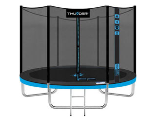Trambulina Pro 255 cm, plasă externă, albastră Producător Thunder Polonia