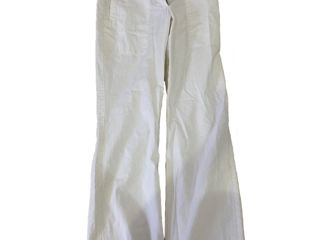 Pantaloni albi - Blue Arkedia foto 2