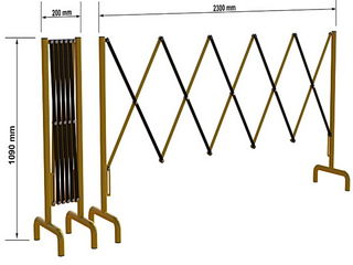 Складной забор.Gard metalic Pliabil. foto 2