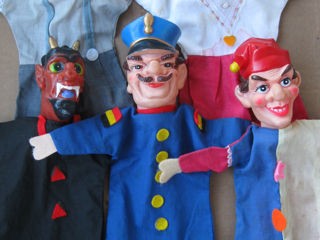 Кукольный театр(винтажные игрушки на руку)