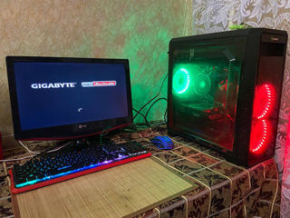 Игровой комплект ryzen5 1600 GTX1050ti 4gb 12gb ddr4 ssd256 hdd1024 foto 2