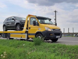 Sevicii de tractări auto pe platformă în Moldova și Europa. foto 6