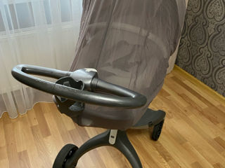 Коляска Stokke Xplory 3 в 1, Автокресло Izi Go, подножка Stokke foto 3