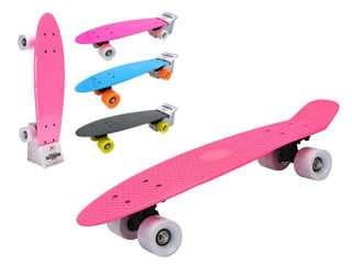 Skateboard Xqmax 58X14X9Cm, Max 80Kg, In Stil Racing, Roz