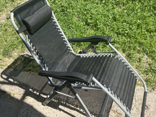 Кресло-шезлонг предназначено для комфортного отдыха на даче, природе, рыбалке. фото 3