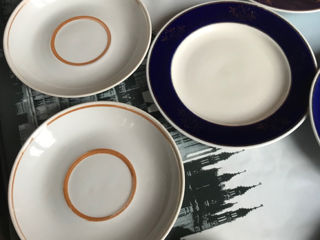 Тарелки фарфоровые глубокие , мелкие и блюдца foto 2