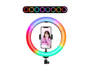 Lampa circulara RGB / Кольцевая лампа RGB foto 1