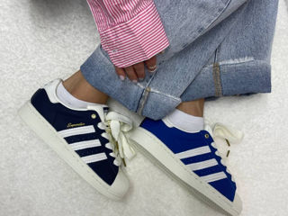 Adidas Superstar 50/50 Black/Navy Blue Women's foto 8