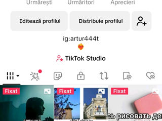 Vînd cont de tiktok