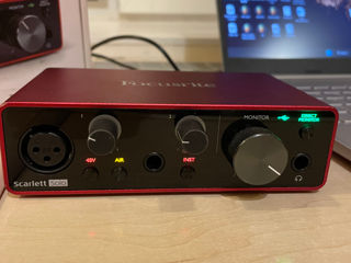 Focusrite Scarlett Solo 3rd Gen Новая! foto 2