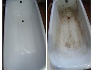 Професcиональная реставрация ванн ремонт ванны. жидкий акрил для ванн. покрасить ванну покрытие ванн foto 5