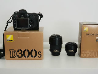 Продам Nikon D300s + + Nikkor 55-200mm f/4-5.6g