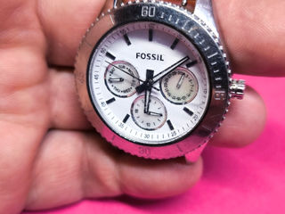 Fossil quartz chronograph на ходу foto 4